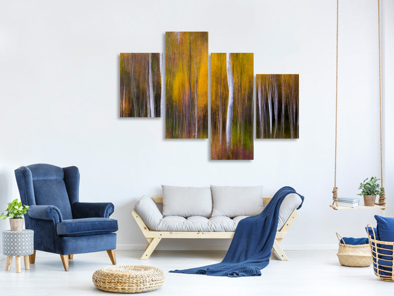 modern-4-piece-canvas-print-abstract-fall