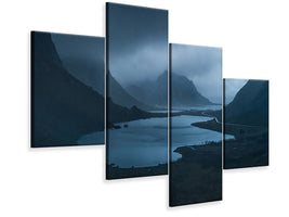 modern-4-piece-canvas-print-blue