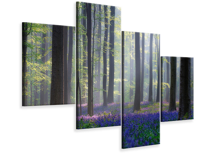 modern-4-piece-canvas-print-bluebells