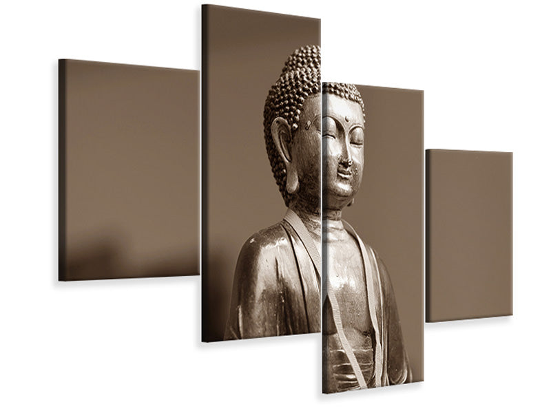 modern-4-piece-canvas-print-buddha-in-meditation-xl