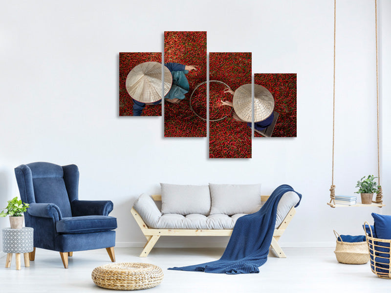 modern-4-piece-canvas-print-chilli