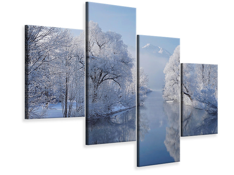 modern-4-piece-canvas-print-coldest-morning