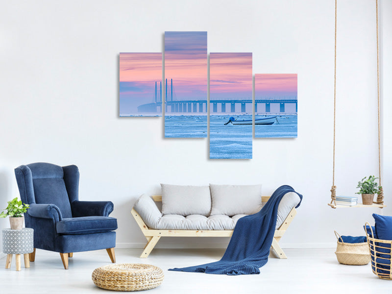 modern-4-piece-canvas-print-frozen-sea