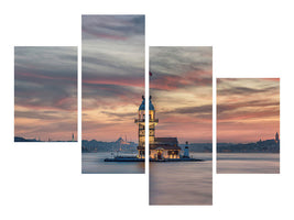 modern-4-piece-canvas-print-maiden-tower