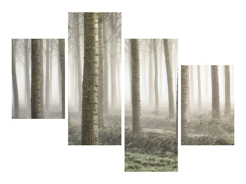 modern-4-piece-canvas-print-small-woodland