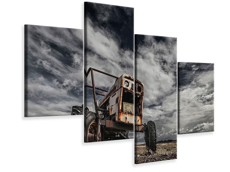 modern-4-piece-canvas-print-the-scream