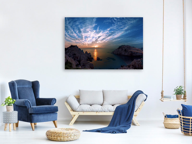 modern-3-piece-canvas-print-moody-sunset-at-the-sea