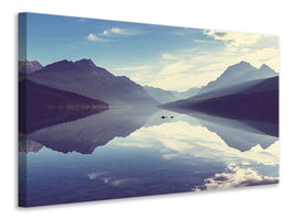 modern-4-piece-canvas-print-mountain-reflection