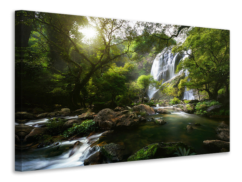 panoramic-3-piece-canvas-print-mountain-stream