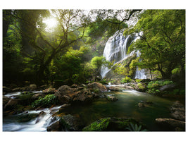 panoramic-3-piece-canvas-print-mountain-stream
