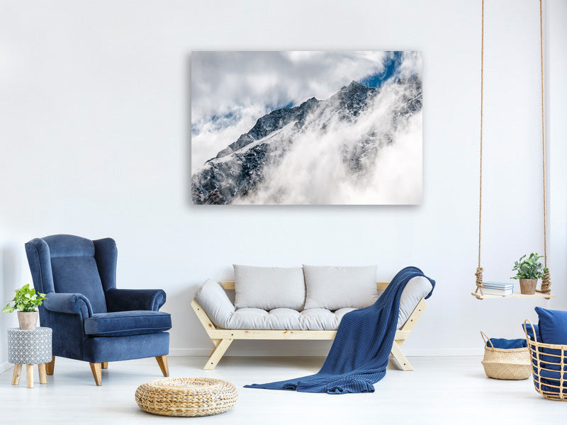 modern-4-piece-canvas-print-mountain-view-with-clouds