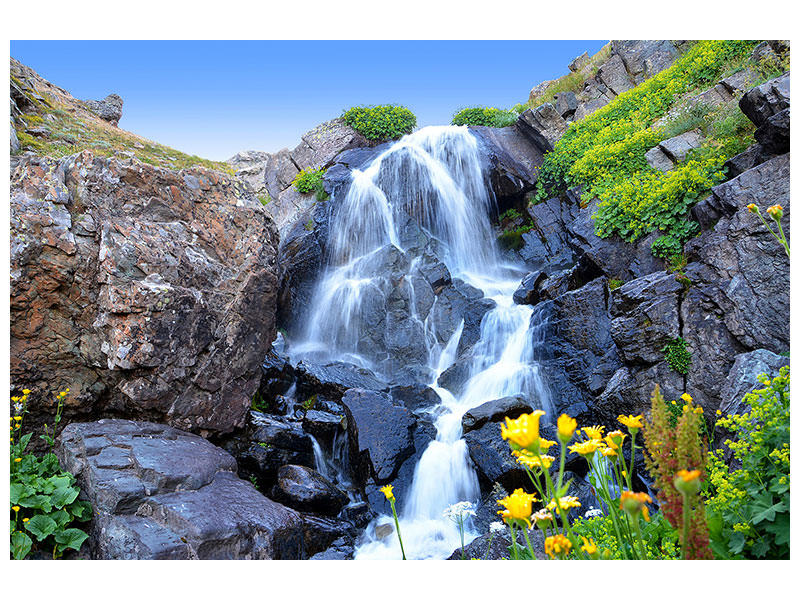modern-4-piece-canvas-print-moving-waterfall
