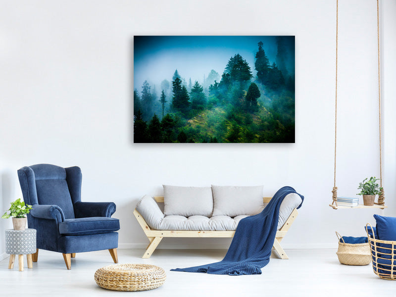 3-piece-canvas-print-mysterious-forest-ii