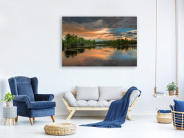 modern-4-piece-canvas-print-mystic-lake