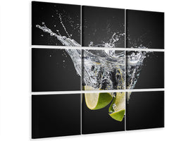 4-piece-canvas-print-o-fresh-limes