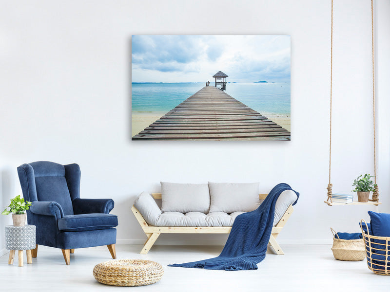 panoramic-canvas-print-ocean-footbridge