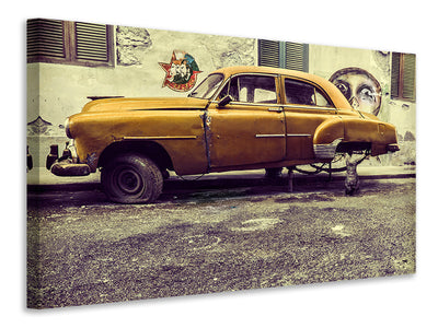 3-piece-canvas-print-old-car