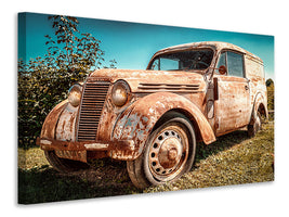3-piece-canvas-print-oldtimer-with-rust