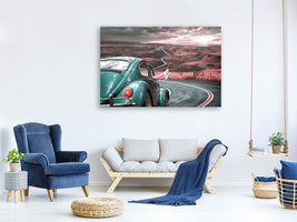 4-piece-canvas-print-on-the-road-with-the-classic-car