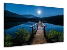 panoramic-3-piece-canvas-print-one-night-at-full-moon