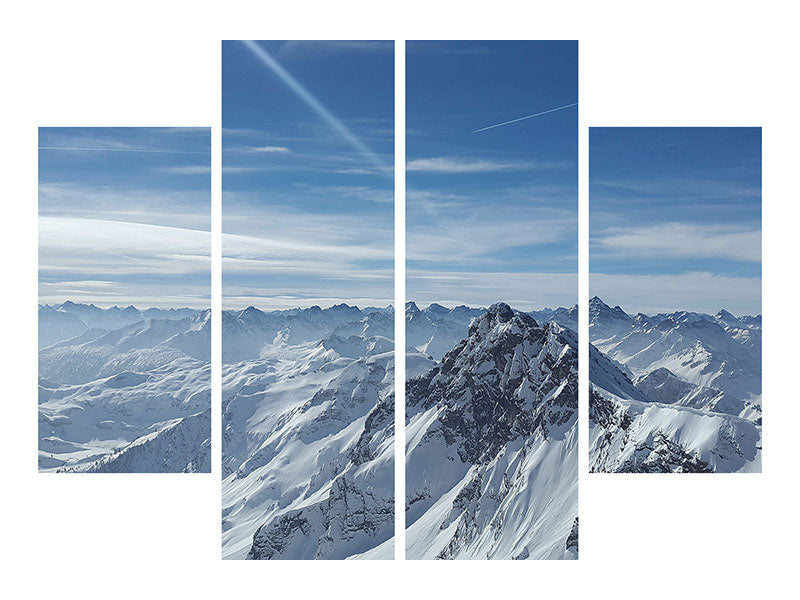 modern-4-piece-canvas-print-over-the-peaks