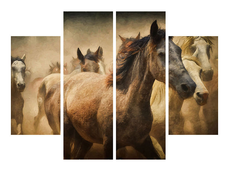 canvas-print-painting-wild-horses