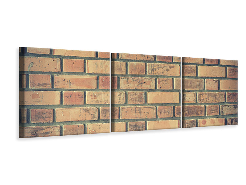 panoramic-3-piece-canvas-print-brick-wall