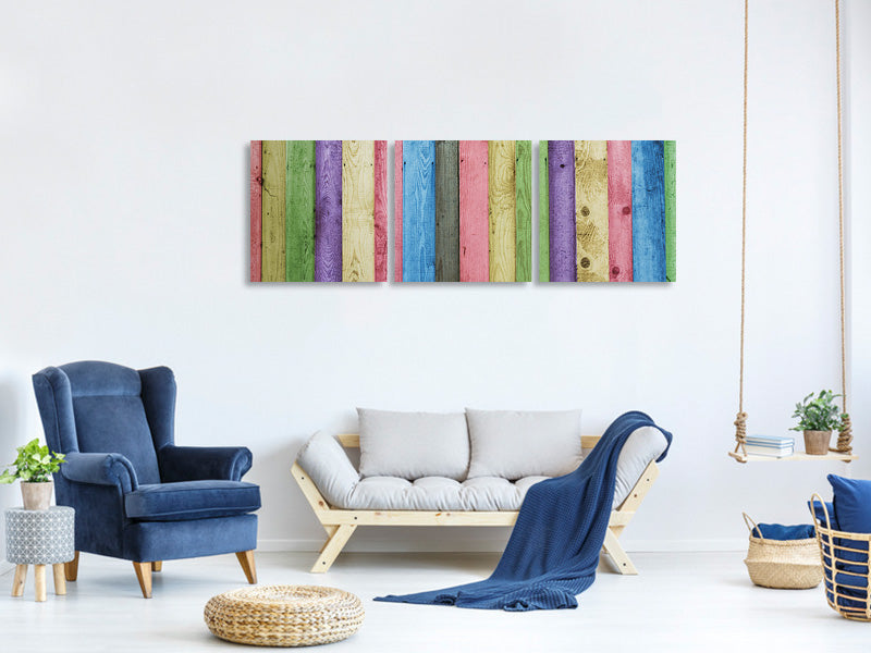 panoramic-3-piece-canvas-print-colorful-wood