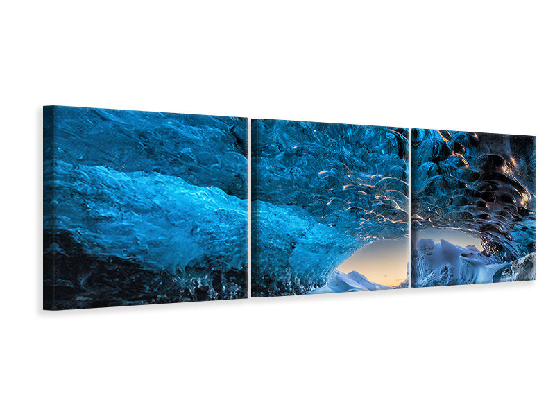 panoramic-3-piece-canvas-print-crystal-cave