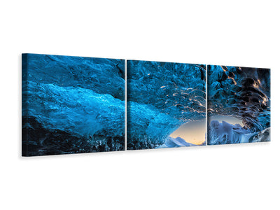 panoramic-3-piece-canvas-print-crystal-cave
