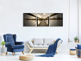 panoramic-3-piece-canvas-print-the-wooden-bridge