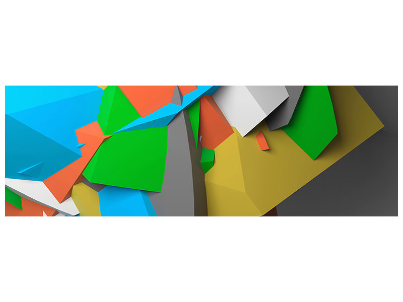 panoramic-canvas-print-3d-geometric-figures