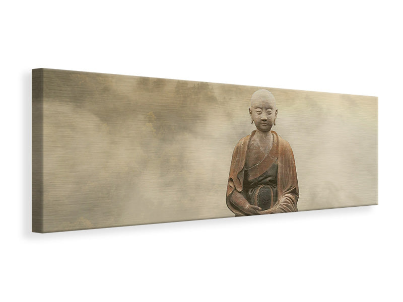 panoramic-canvas-print-buddha-in-the-nebulous-light