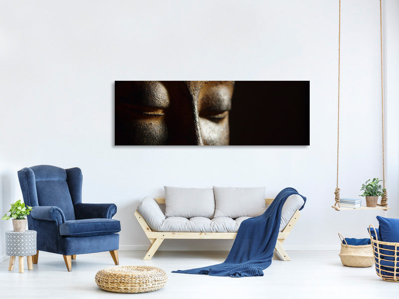 panoramic-canvas-print-close-up-buddha-head