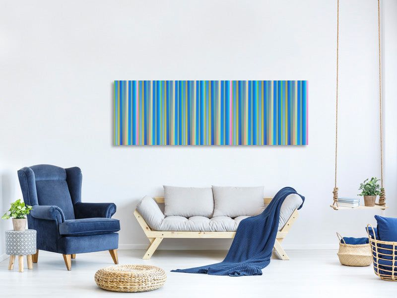 panoramic-canvas-print-colored-stripes