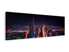 panoramic-canvas-print-the-colorful-lights-of-dubai