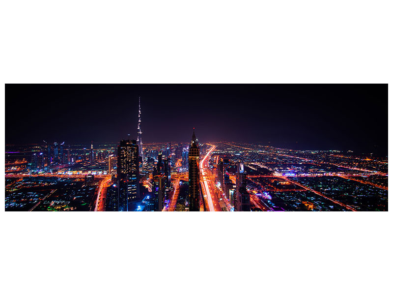 panoramic-canvas-print-the-colorful-lights-of-dubai