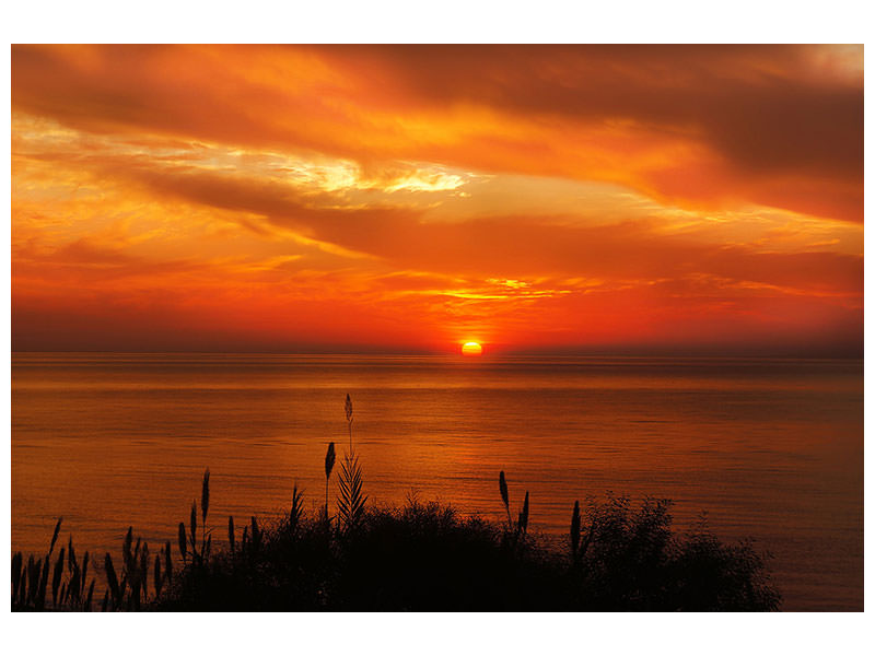 5-piece-canvas-print-peaceful-evening-mood-by-the-sea
