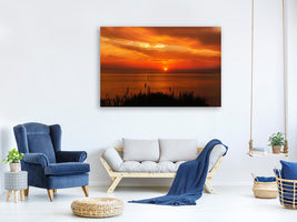 3-piece-canvas-print-peaceful-evening-mood-by-the-sea
