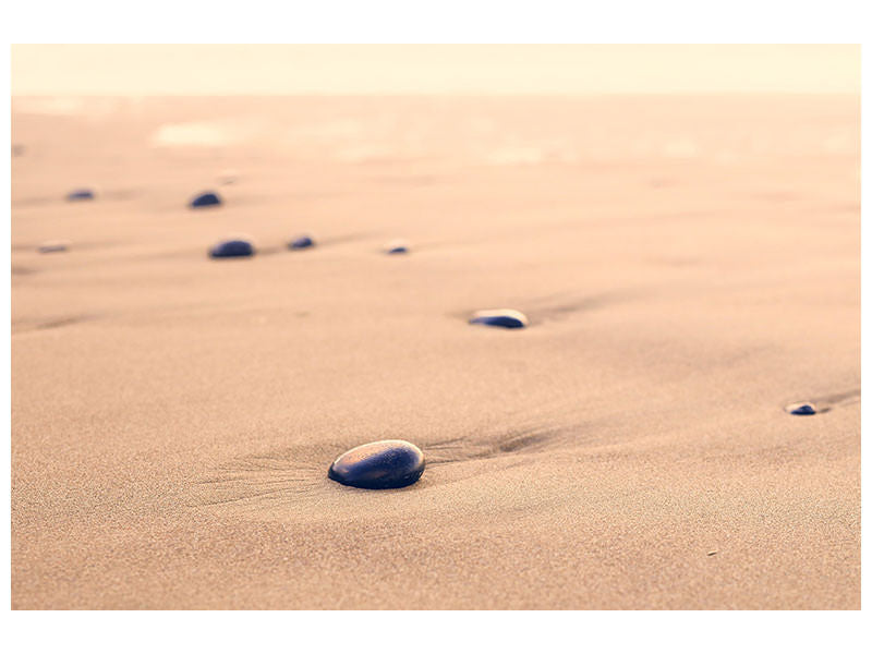 4-piece-canvas-print-pebbles-in-the-sand