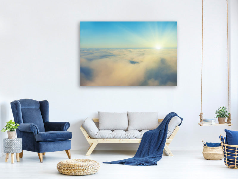 modern-4-piece-canvas-print-photo-wallaper-dawn-above-the-clouds