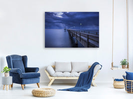 3-piece-canvas-print-pier-at-night