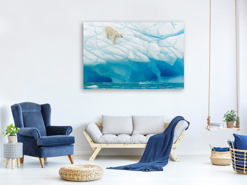 3-piece-canvas-print-polar-bear