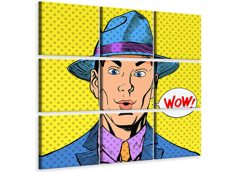 4-piece-canvas-print-pop-art-wow