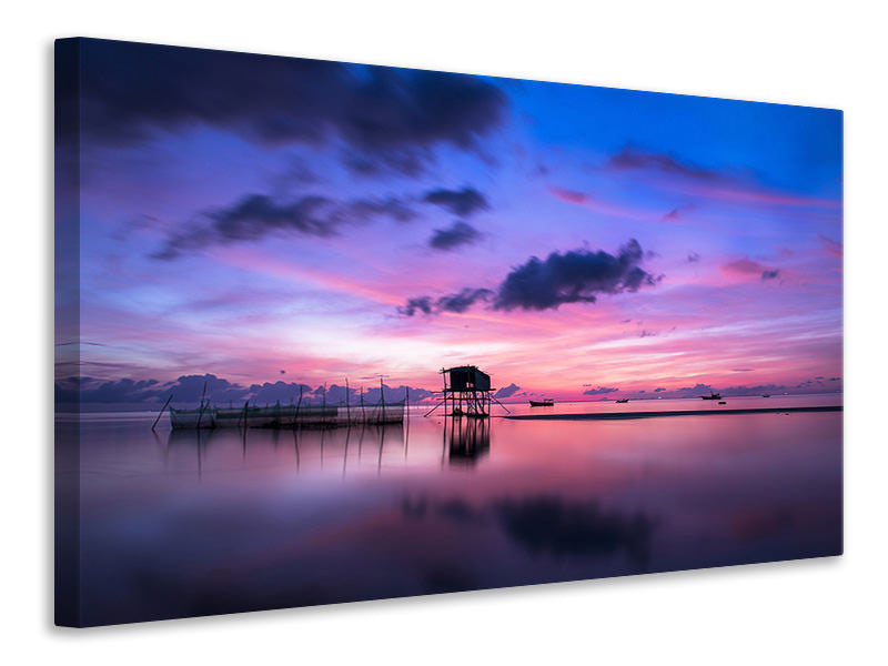 4-piece-canvas-print-quiet-sunrise