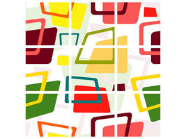 canvas-print-rectangles-in-retro-style