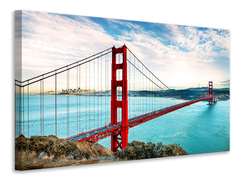 5-piece-canvas-print-red-golden-gate-bridge