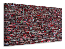 5-piece-canvas-print-red-houses