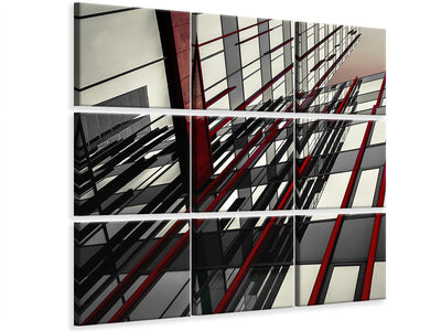 canvas-print-red-lines