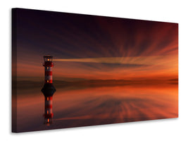 3-piece-canvas-print-red-sky-at-the-lighthouse